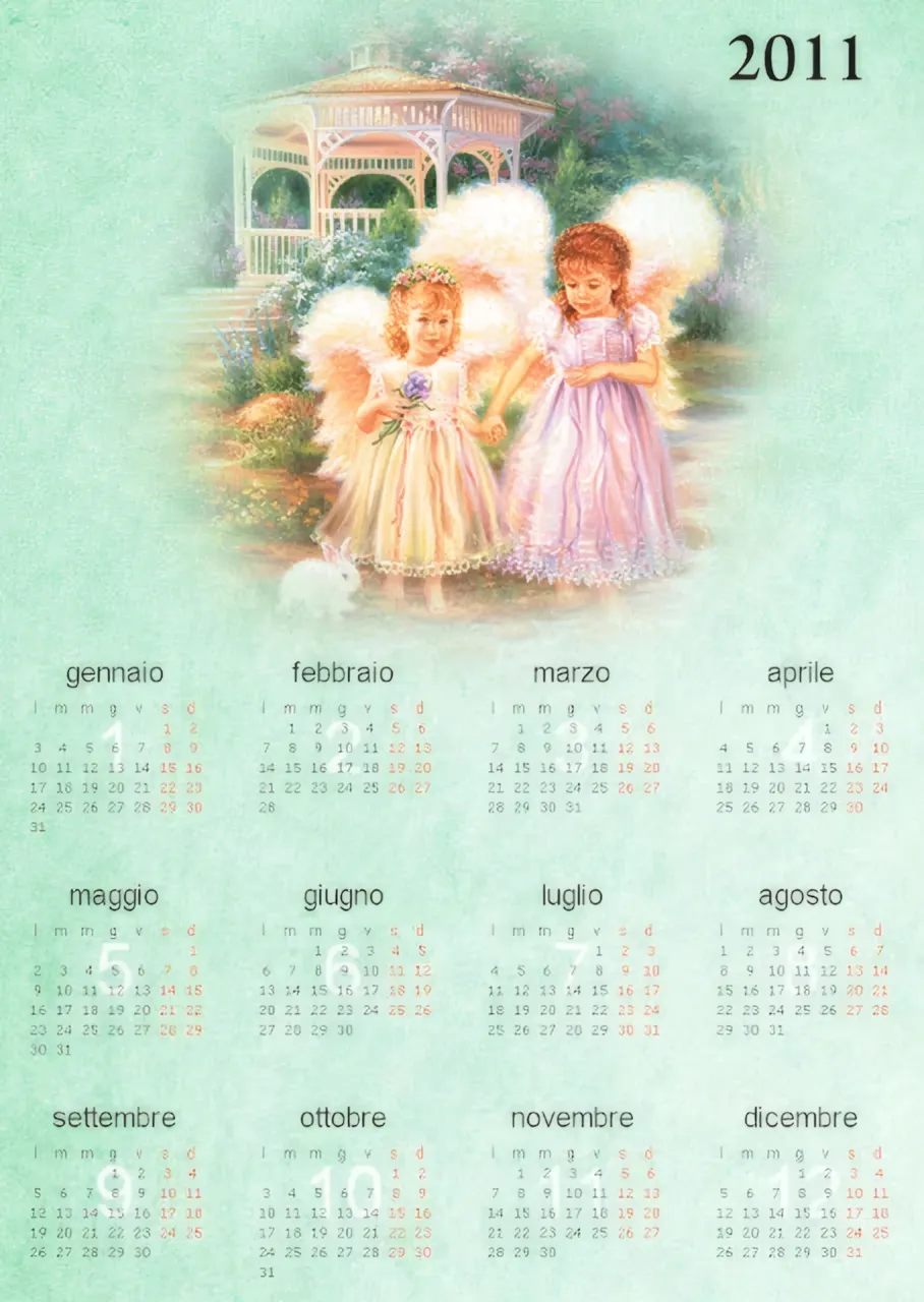 Calendari 2011 Stampabili Gratis — immagine 2