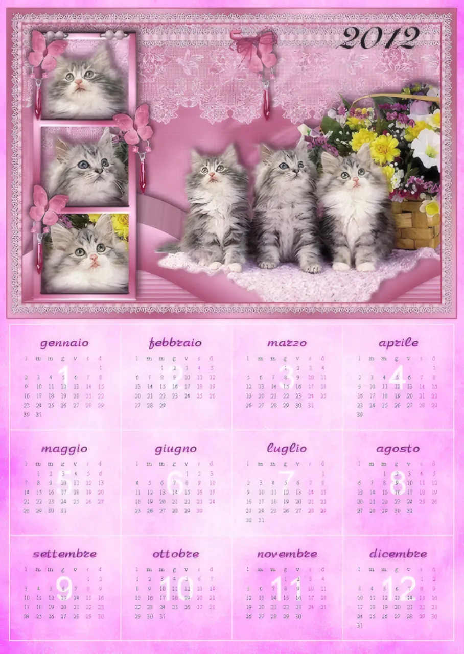Calendario Stampabile Gratis