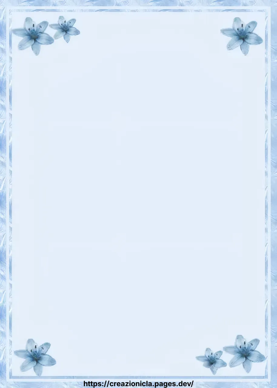 Carta da Lettere Stampabile Gratis — immagine 5