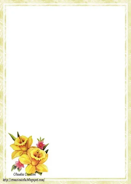 Carta da lettere stampabile