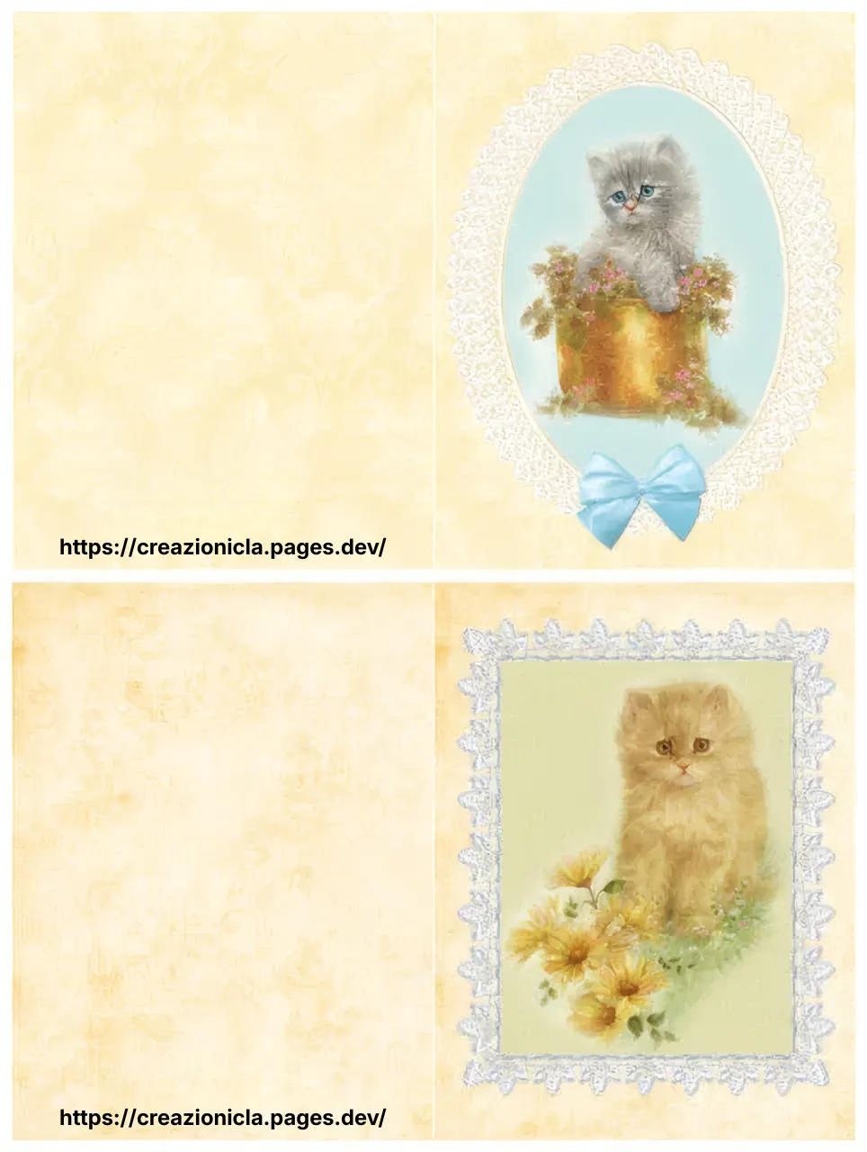 Biglietti Auguri Gattini Stampabili Gratis — immagine 6