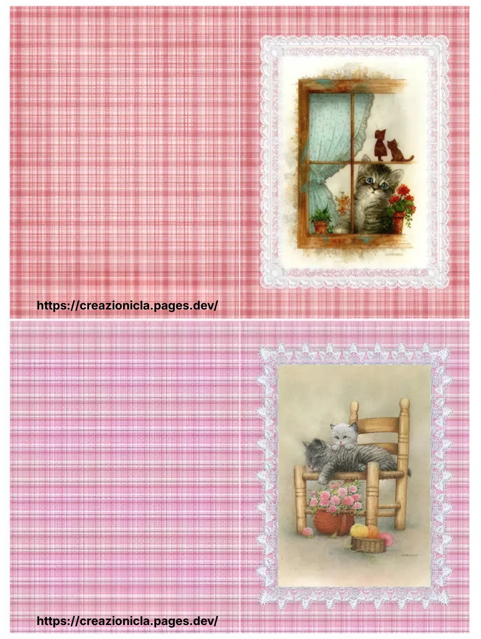 Cartoline con Cuccioli Stampabili Gratis — immagine 1