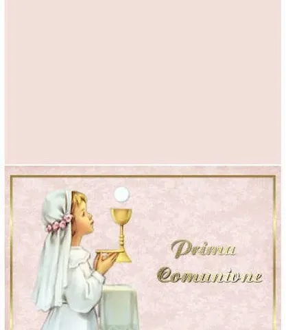 Card Prima Comunione