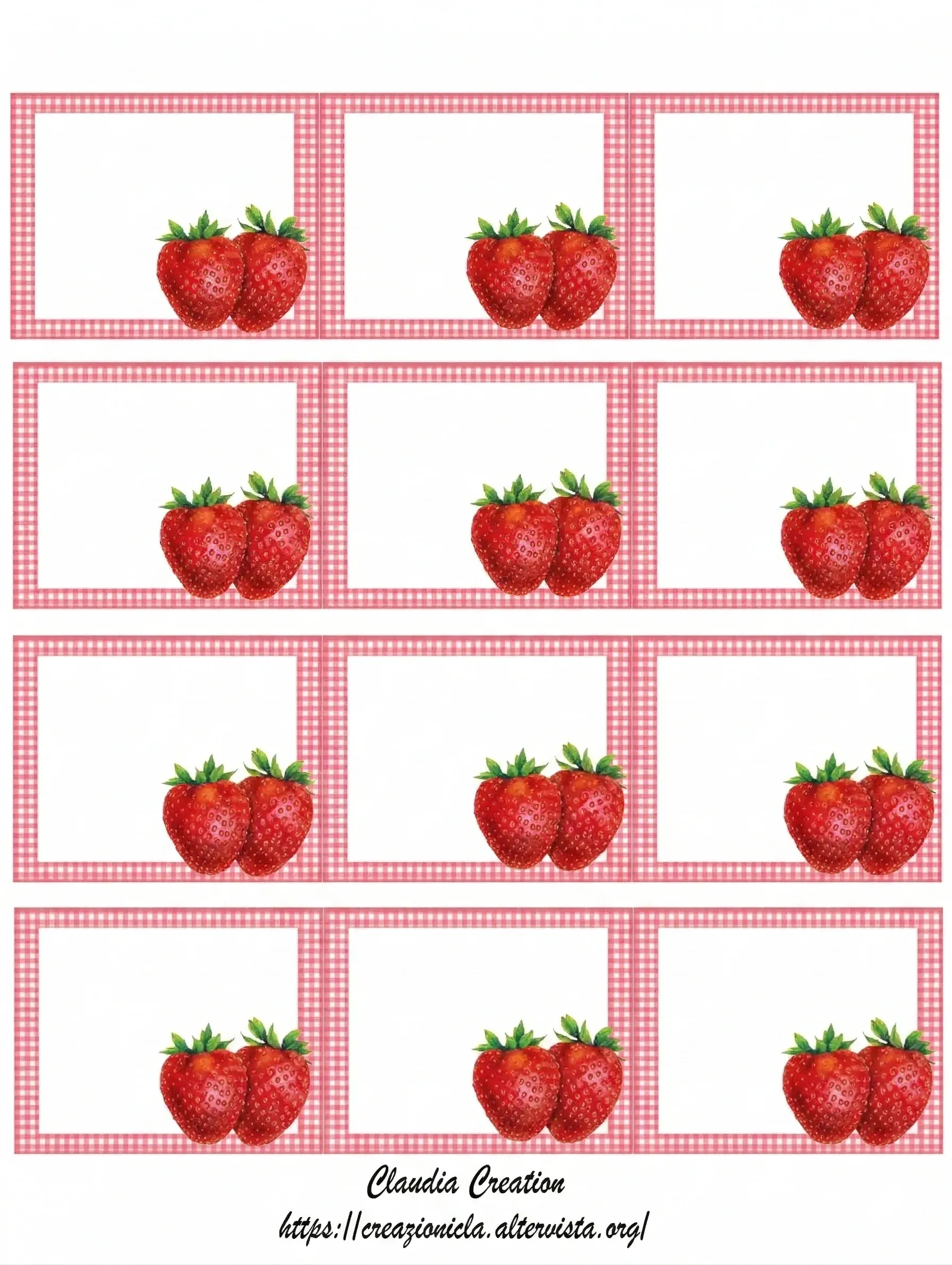 Etichette marmellate, grandi