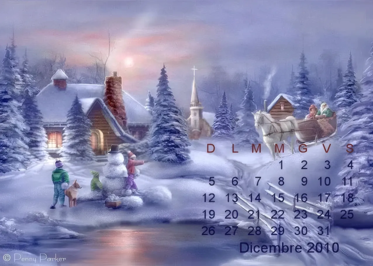 Calendari Dicembre 2010 per Desktop — immagine 4