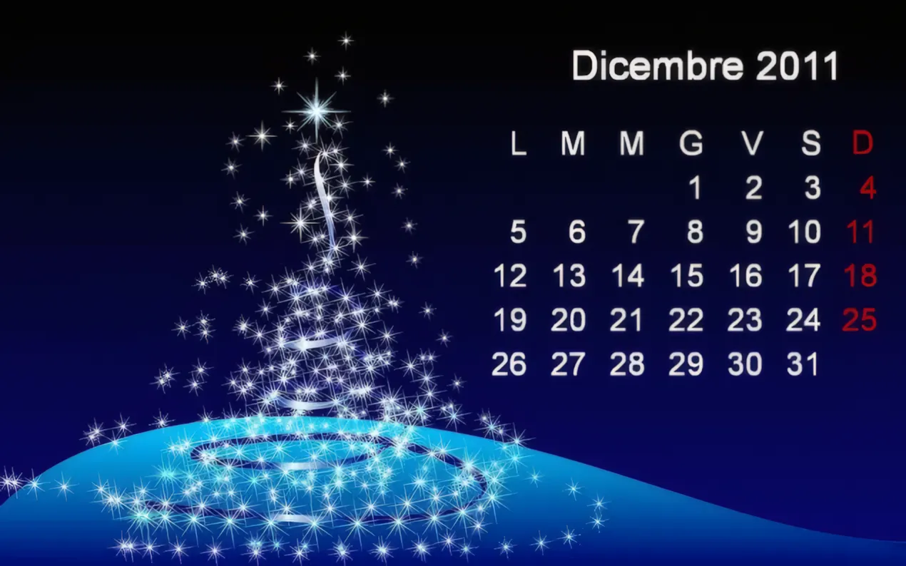 Calendario Natale Stampabile Gratis — immagine 4