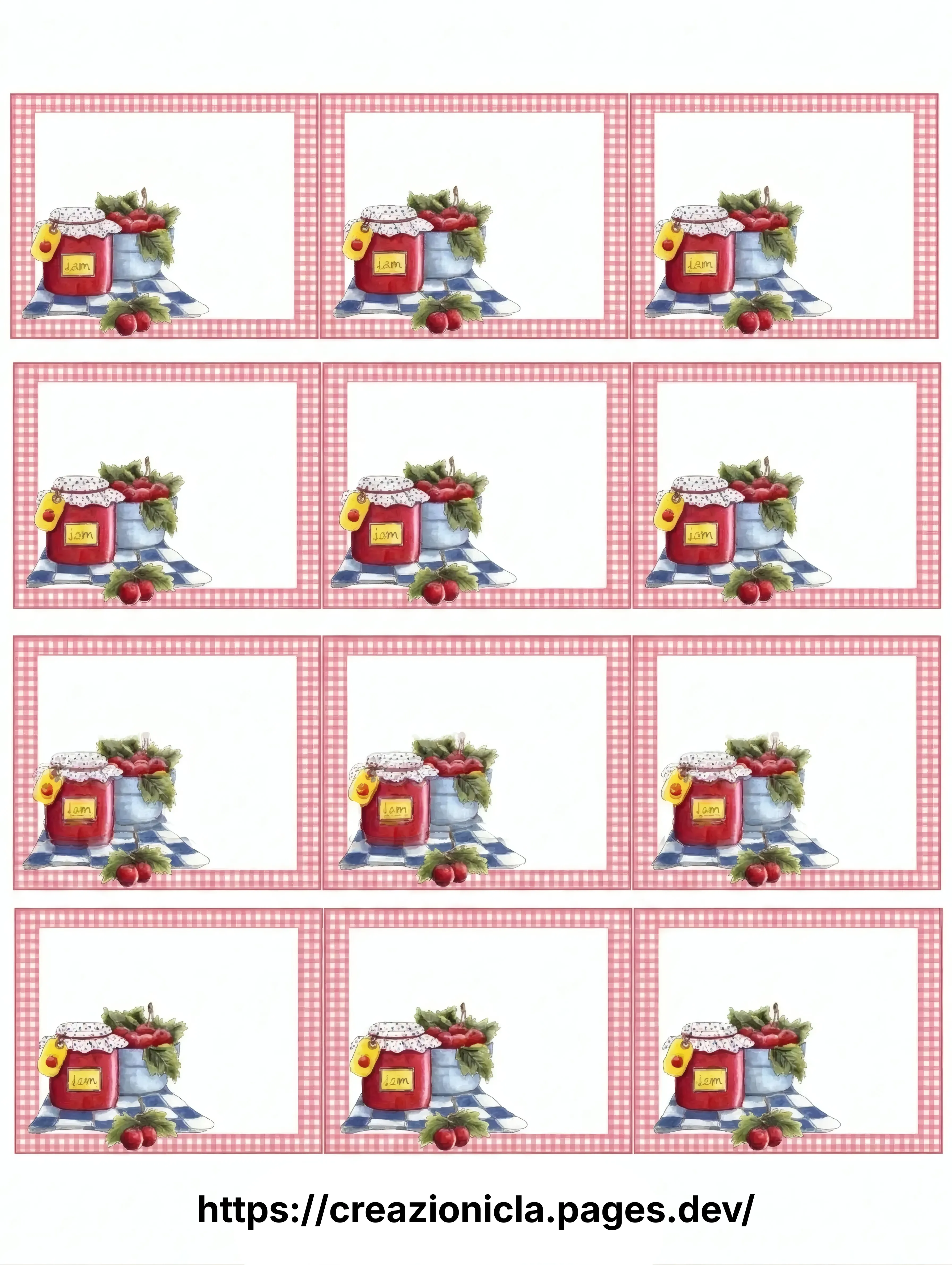 Etichette Grandi Stampabili Gratis — immagine 2