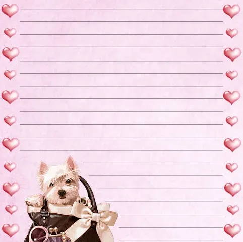 Carta da lettere stampabile