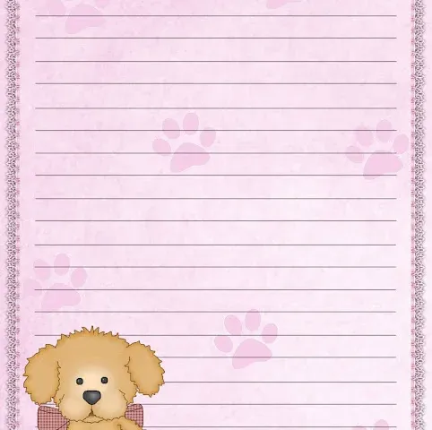 Carta da lettere stampabile