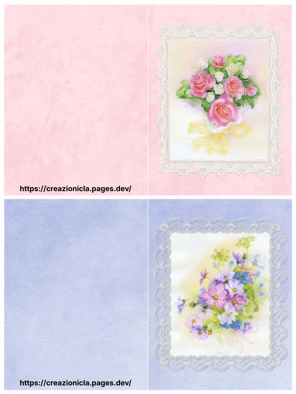 Card Floreale Stampabile Gratis Freebie — immagine 3