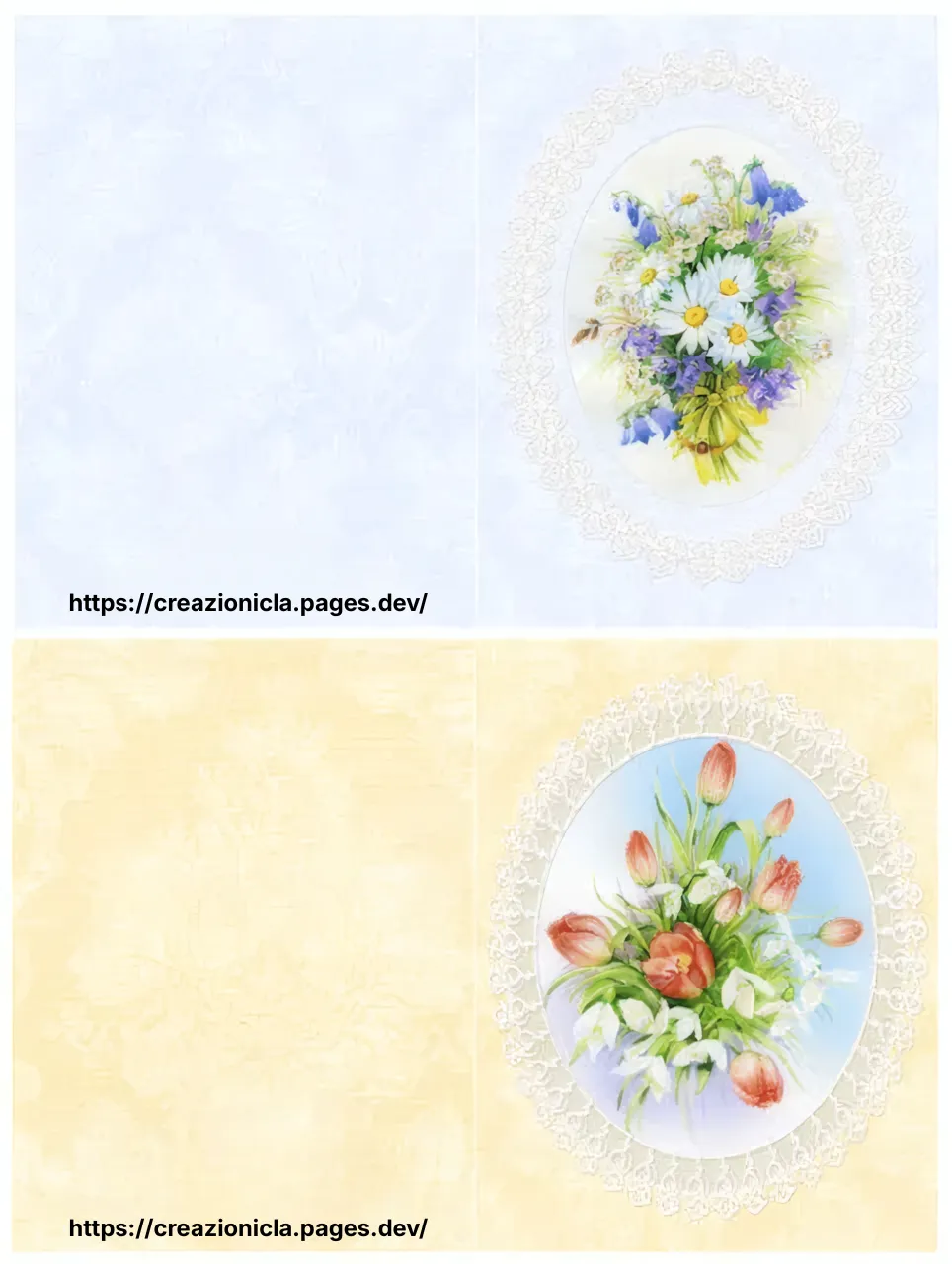 Card Floreale Stampabile Gratis Freebie — immagine 4