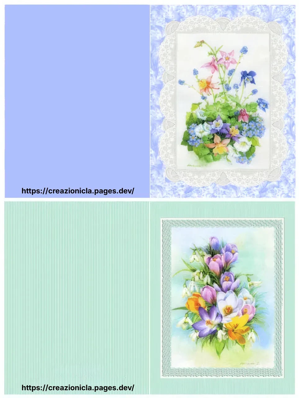 Card Floreale Stampabile Gratis Freebie — immagine 5
