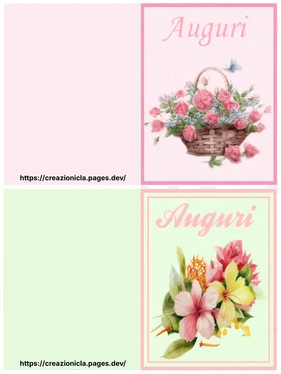 Cartoline Floreali Stampabili Gratis — immagine 4