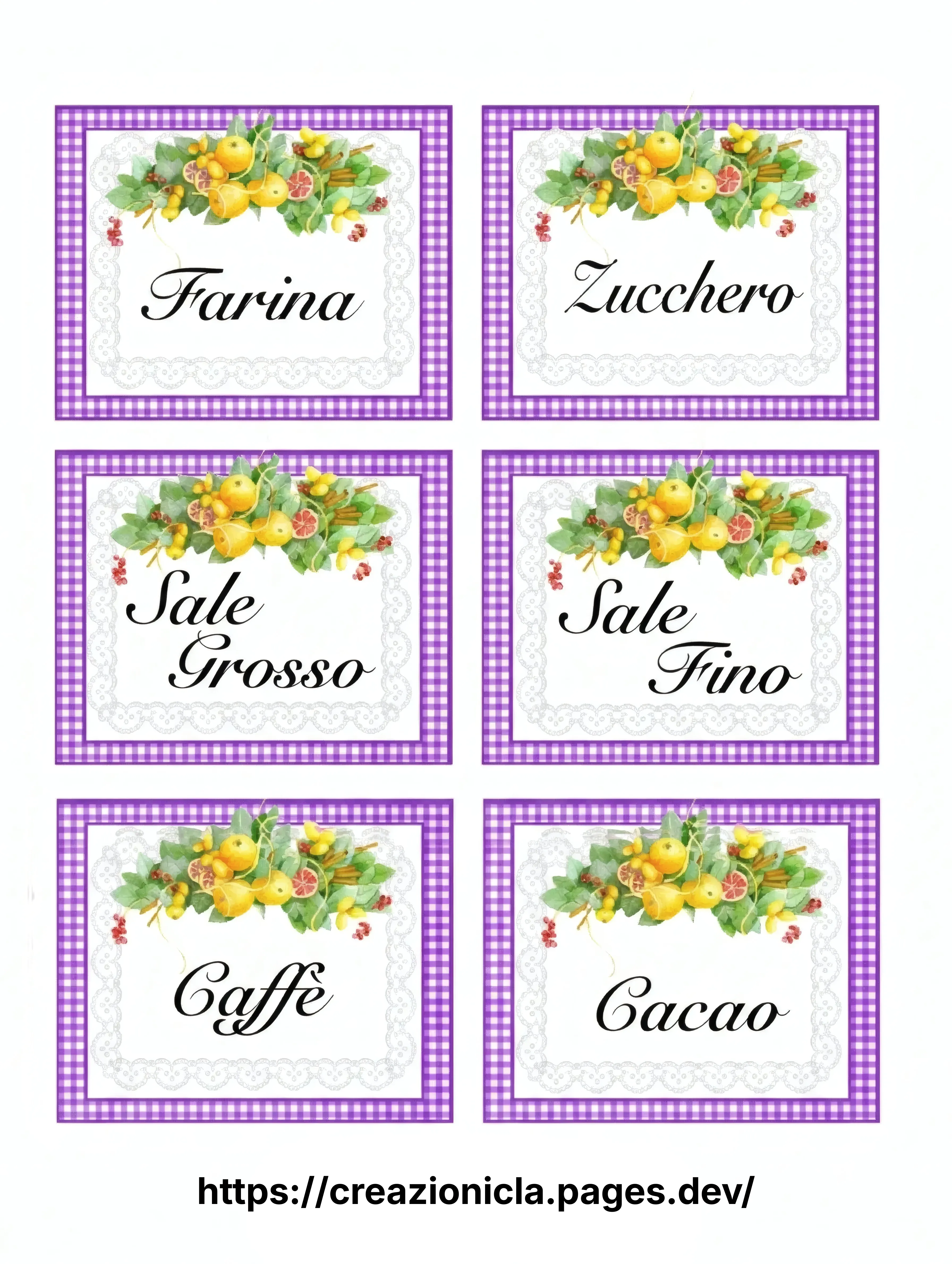 Etichette Stampabili Gratis — immagine 5