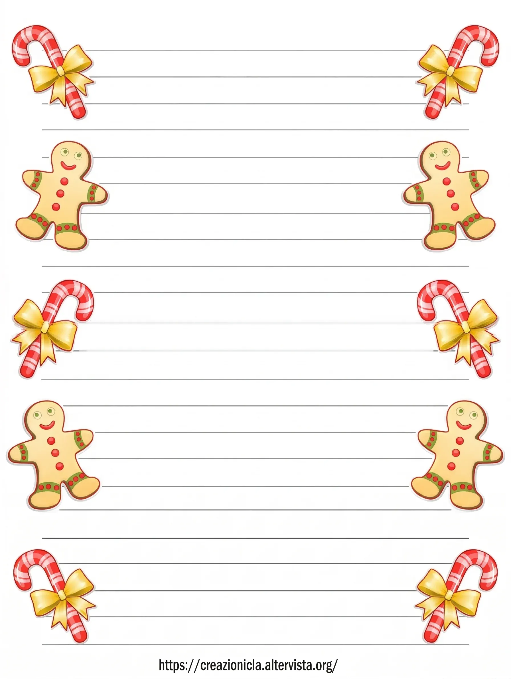 Carta da lettere Natale