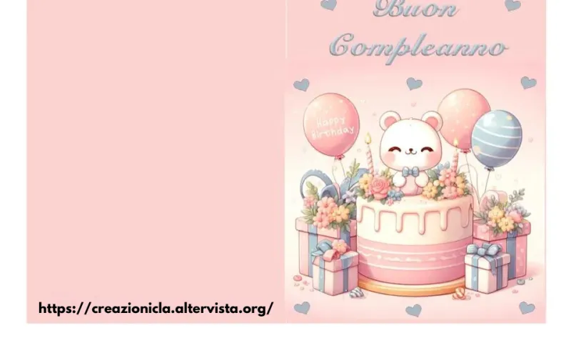 Biglietti d'auguri per compleanno
