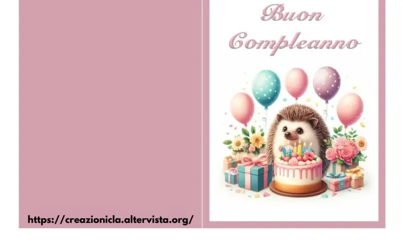 Biglietti d'auguri per compleanno