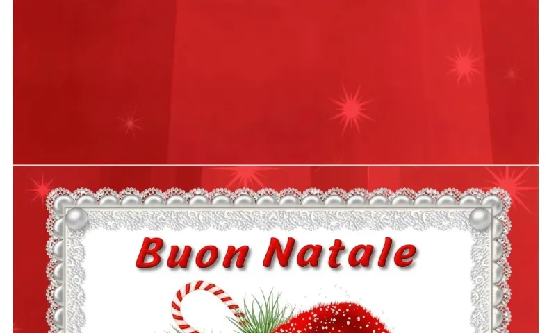 Biglietto D'auguri Natale