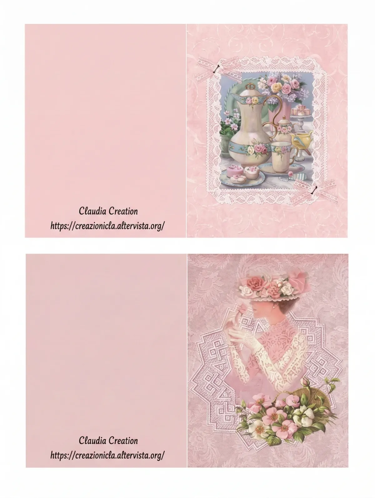 Biglietti d'auguri vintage 1