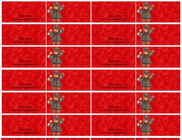 Bigliettini bomboniere per Laurea