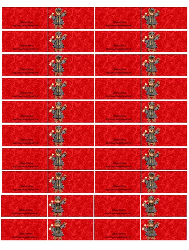 Bigliettini bomboniere per Laurea