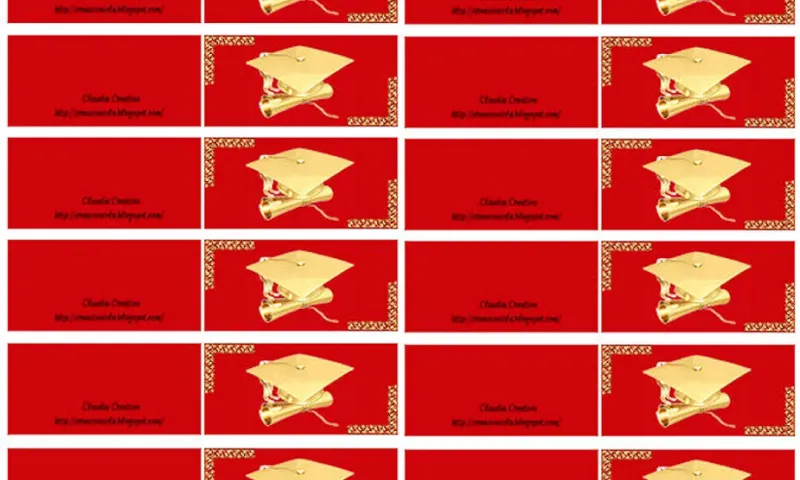 Bigliettini bomboniere laurea