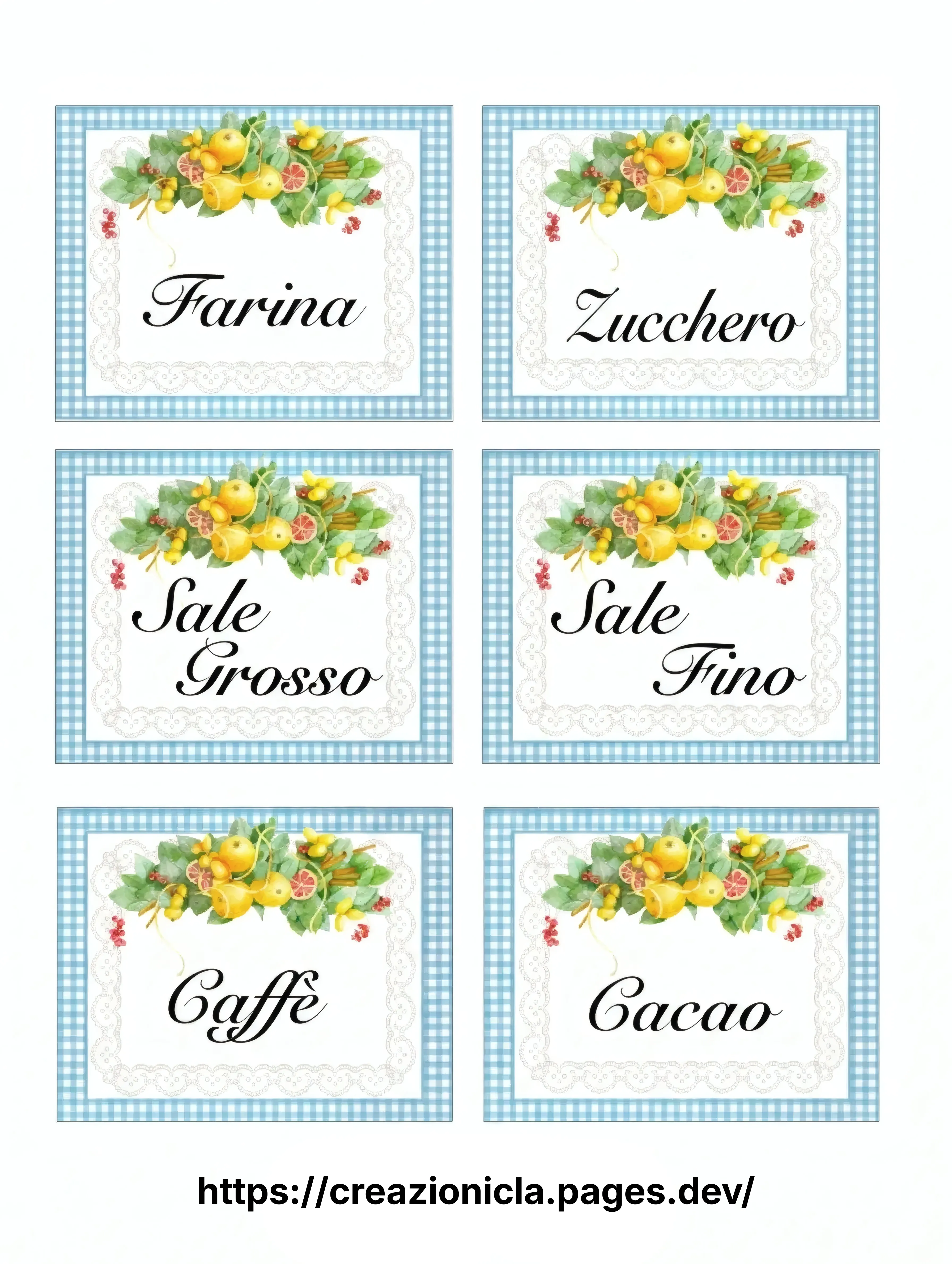 Etichette Stampabili Gratis — immagine 2