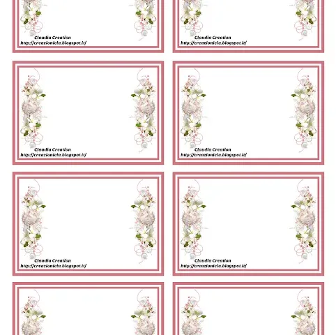 Etichette stile marino