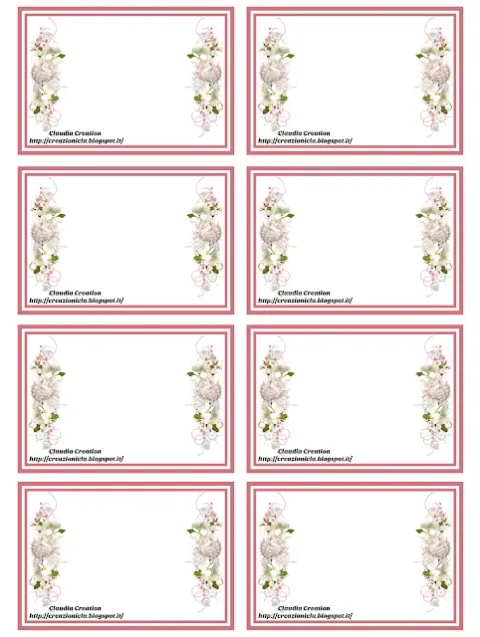 Etichette stile marino