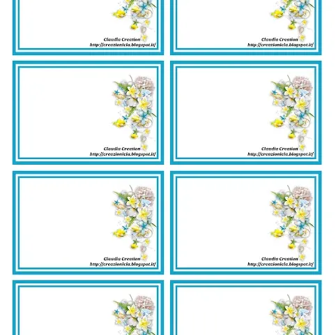 Etichette stampabili