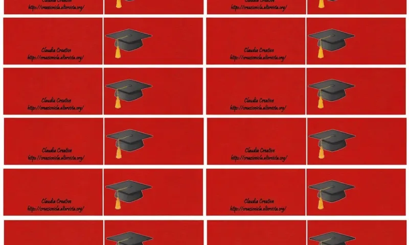 Bigliettini bomboniere Laurea