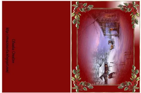 Cartoline Natale Stampabili Gratis