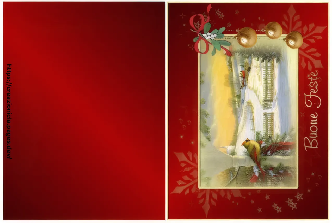 Cartoline Natale Stampabili Gratis — immagine 2