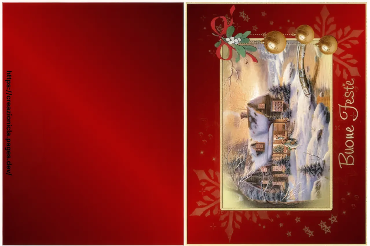 Cartoline Natale Stampabili Gratis — immagine 3
