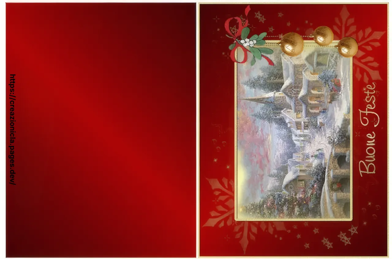 Cartoline Natale Stampabili Gratis — immagine 2