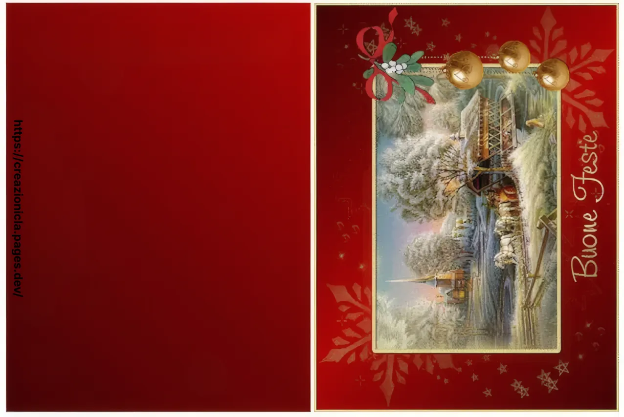Cartoline Natale Stampabili Gratis — immagine 3