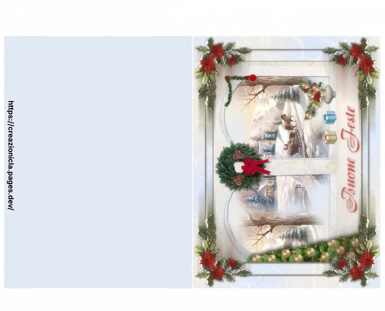 Cartoline Natale Stampabili Gratis — immagine 3