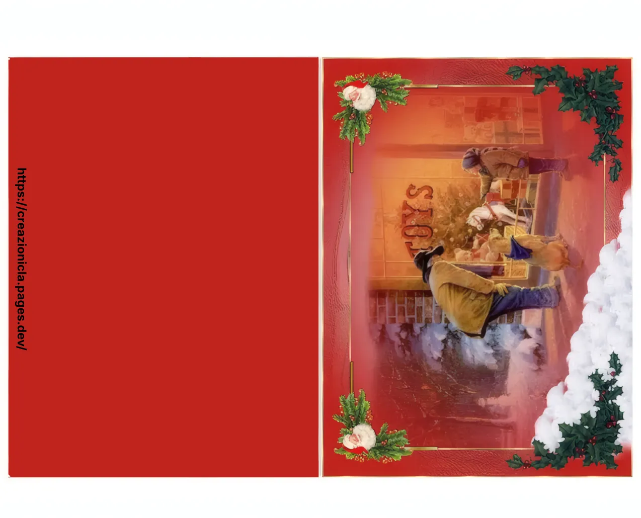 Cartoline Natale Stampabili Gratis — immagine 1