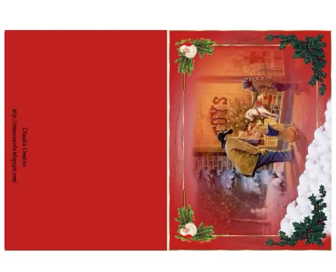 Cartoline Natale Stampabili Gratis