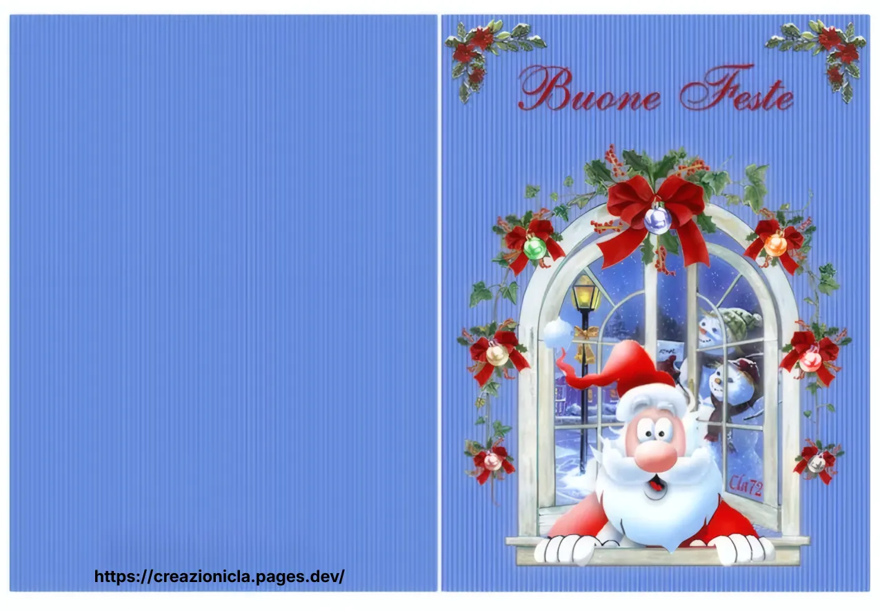 Cartoline Natale Stampabili Gratis — immagine 2