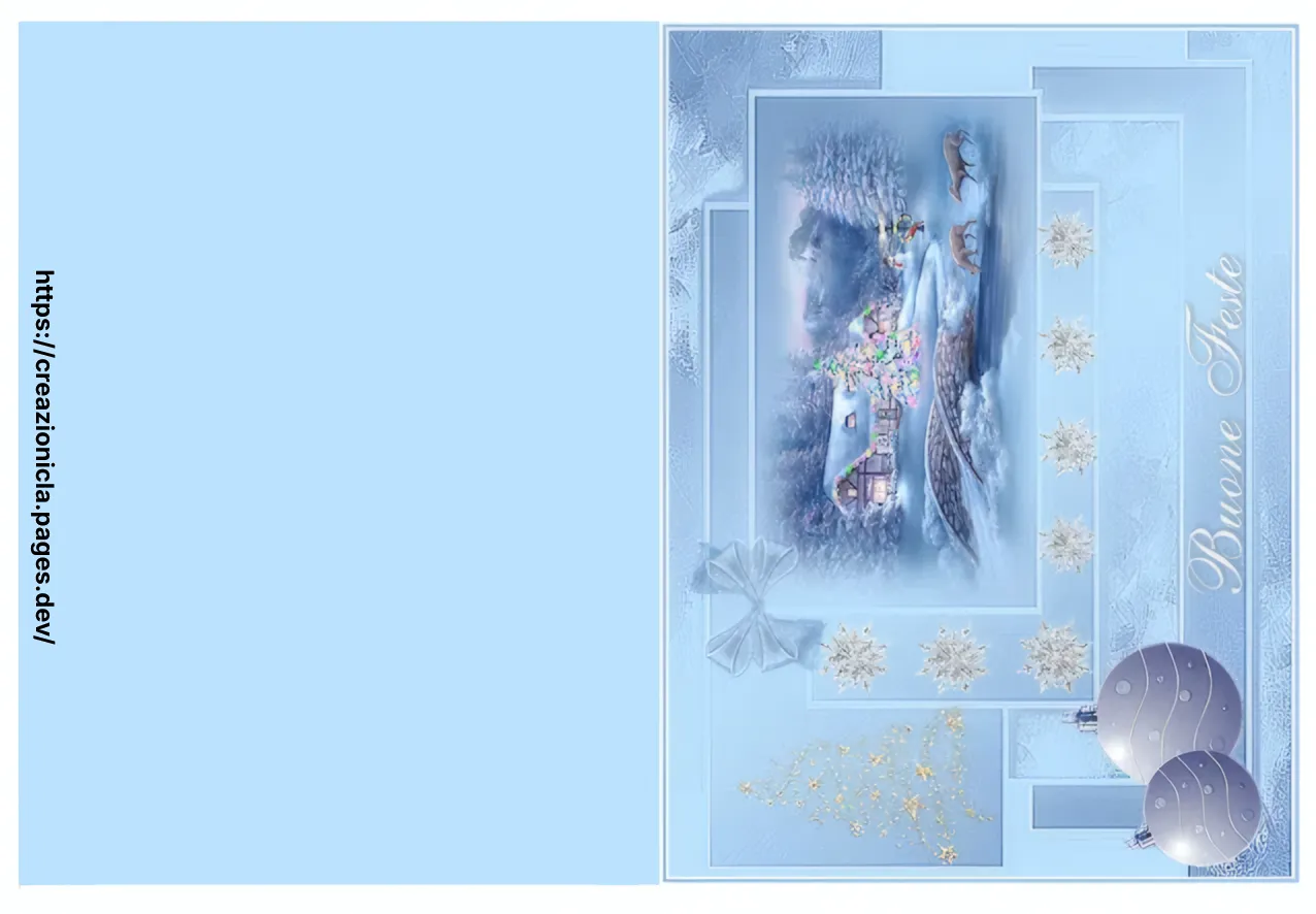 Cartoline Natale Stampabili Gratis — immagine 3