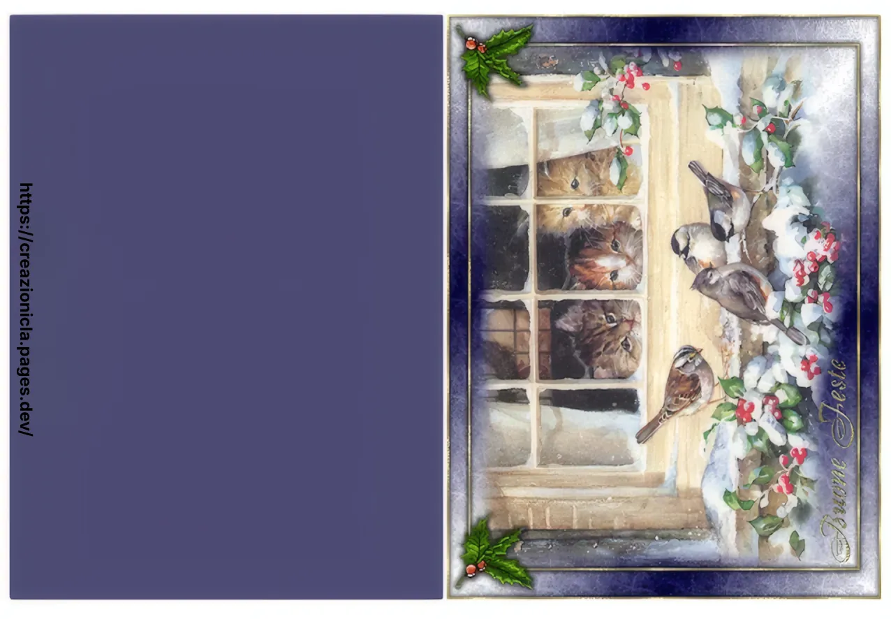 Cartoline Natale Stampabili Gratis — immagine 2