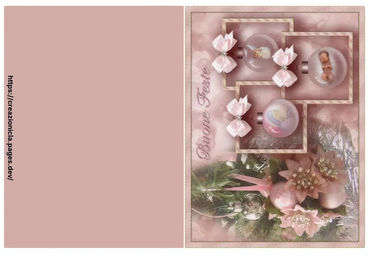 Cartoline Natale Stampabili Gratis — immagine 1
