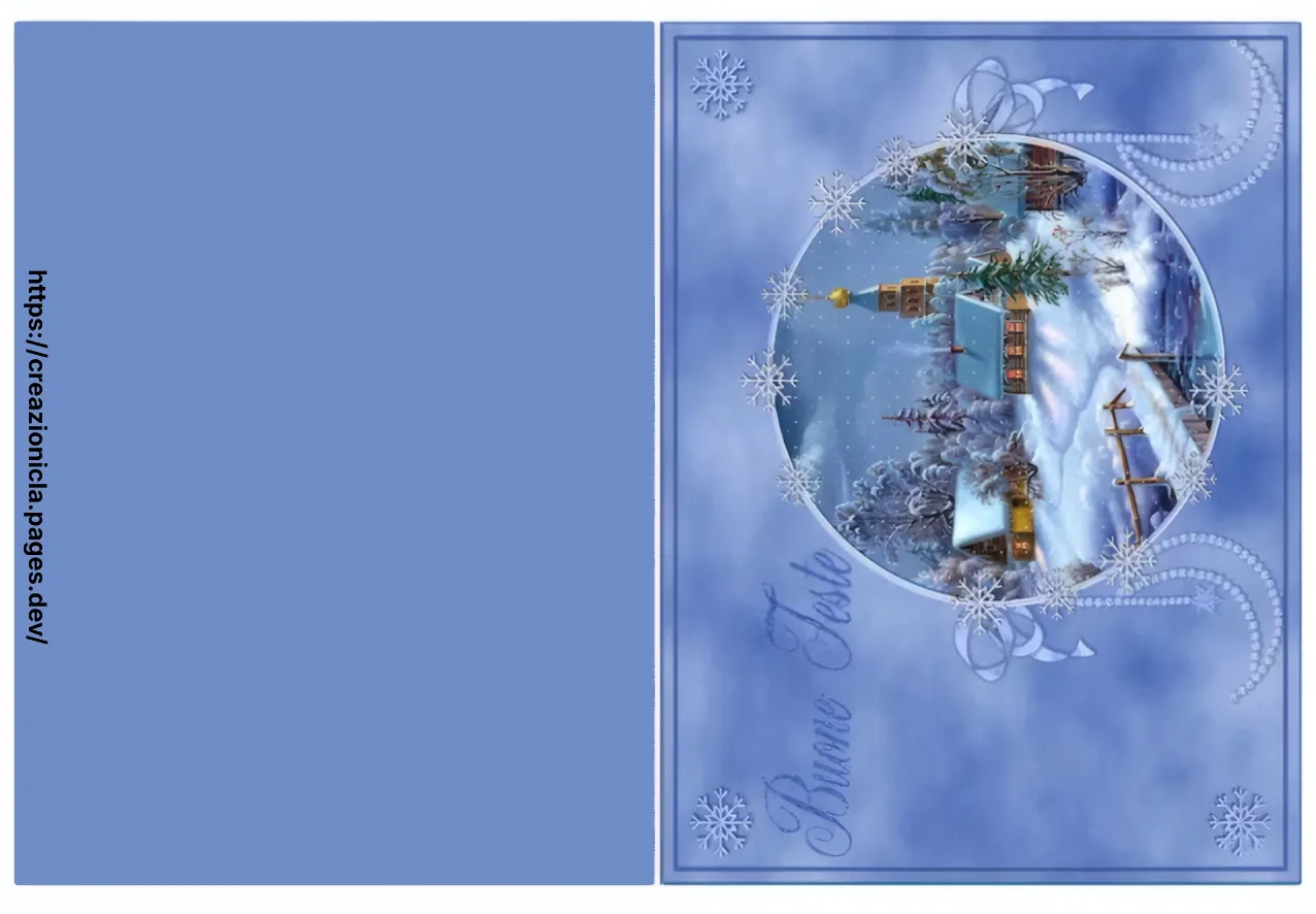 Cartoline Natale Stampabili Gratis — immagine 3