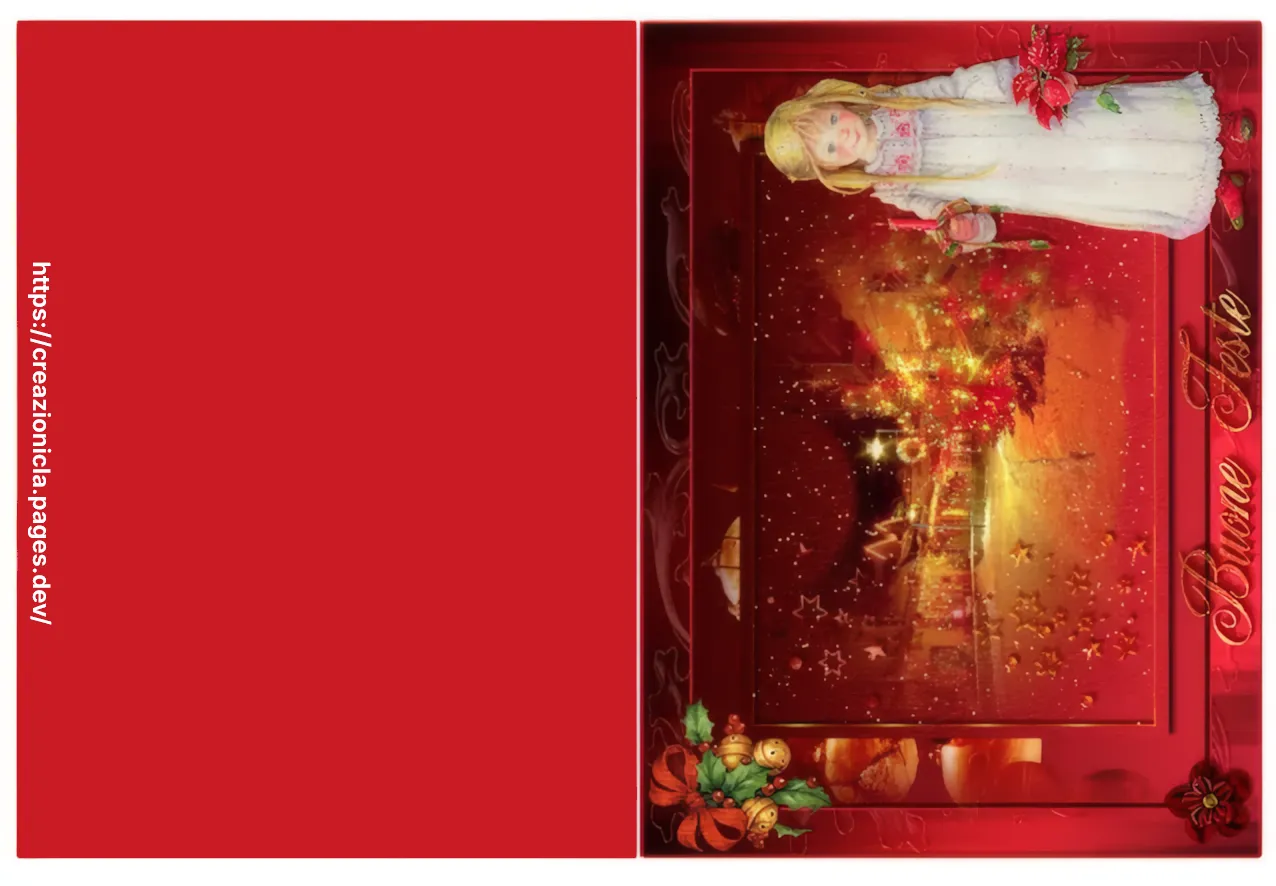 Cartoline Natale Stampabili Gratis — immagine 1