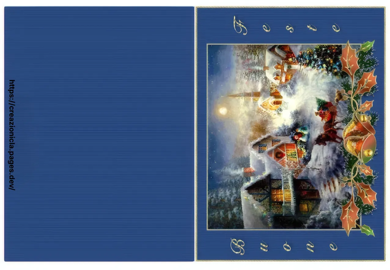 Cartoline Natale Stampabili Gratis — immagine 2