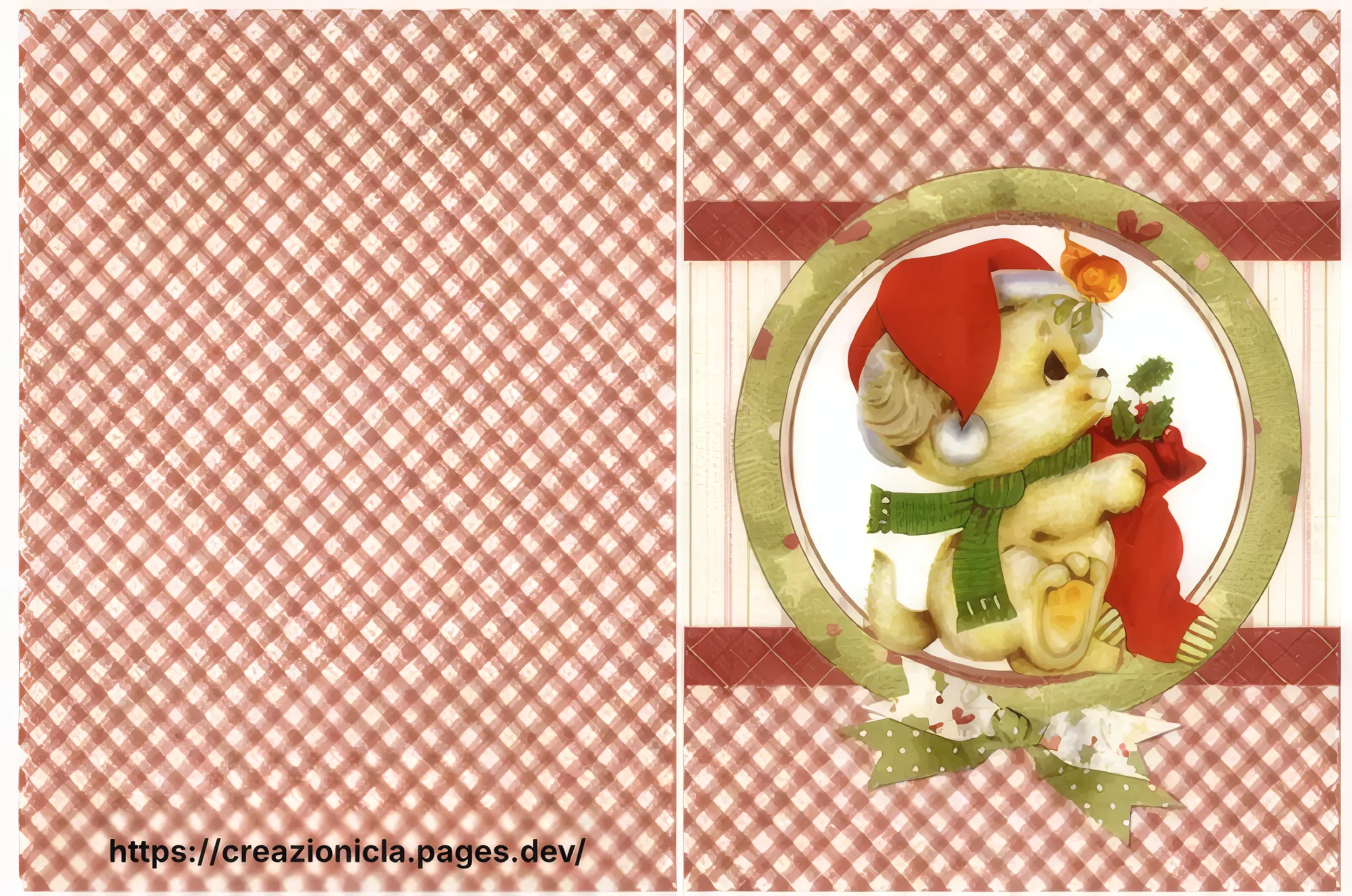 Cartoline Natale Stampabili Gratis — immagine 3