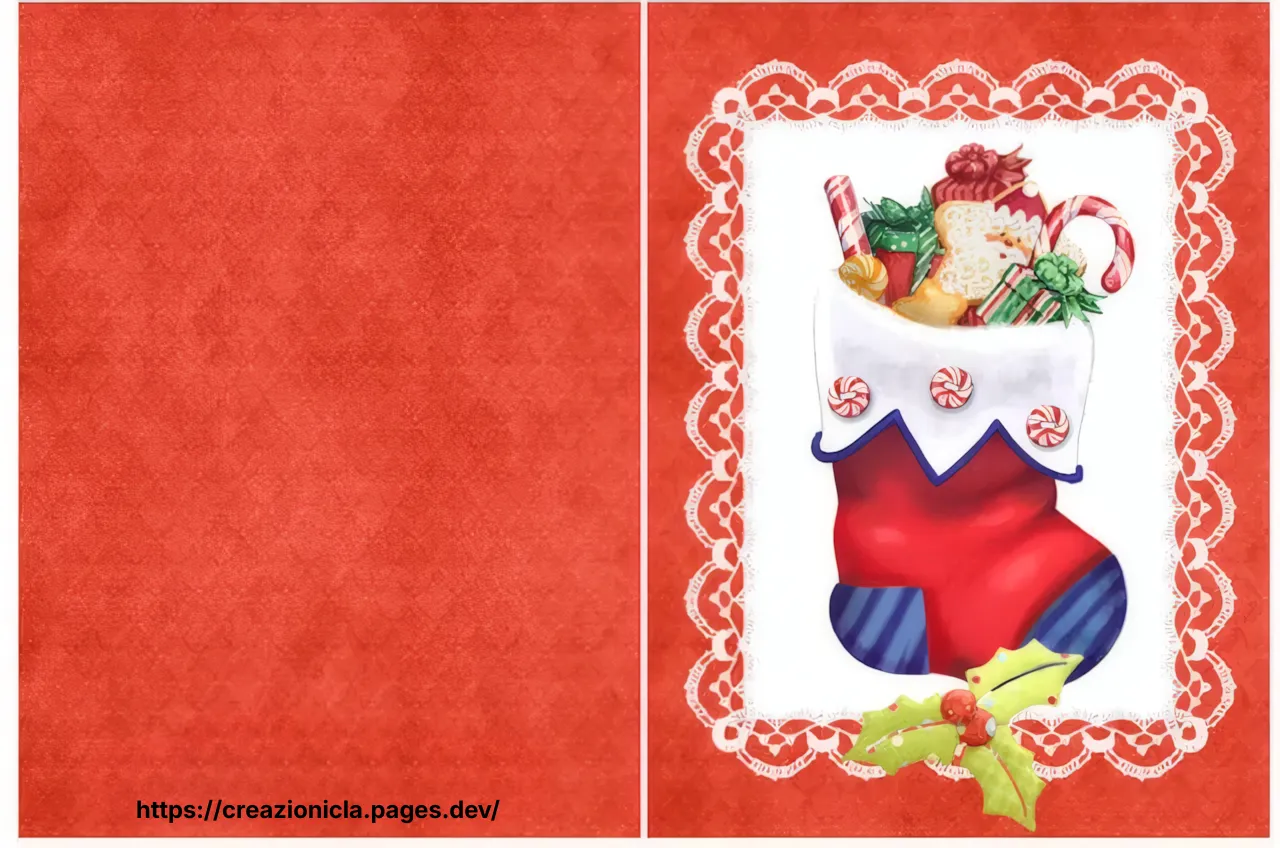 Cartoline Natale Stampabili Gratis