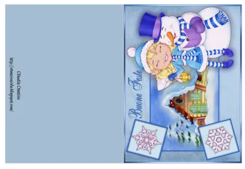 Cartoline Natale Stampabili Gratis