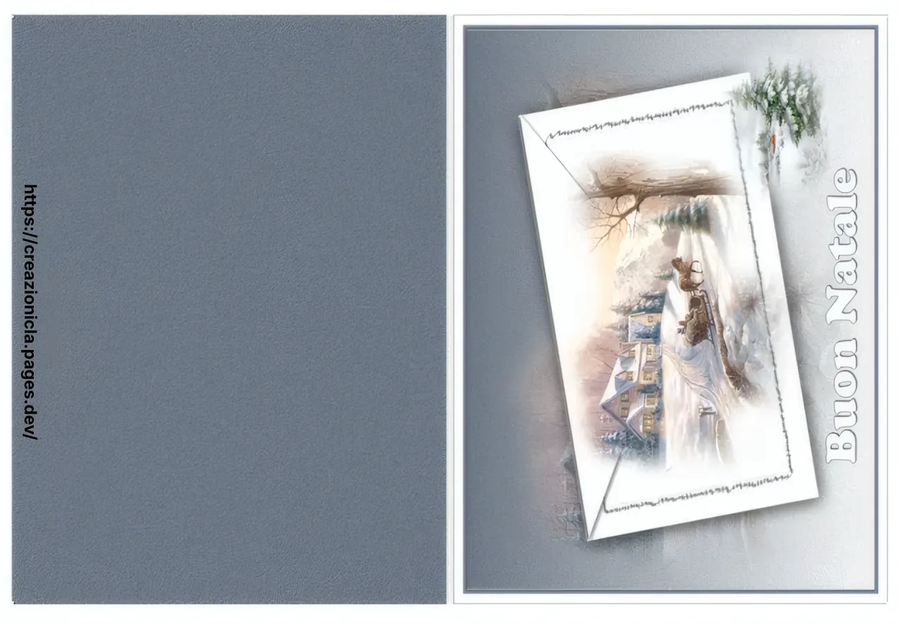 Cartoline Natale Stampabili Gratis — immagine 3